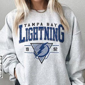 Tampa Bay Lightning 1992 Shirt, Crewneck Tampa Bay Lightning Sweatshirt